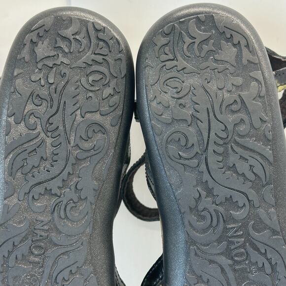 Naot Dorith Women Gladiator Sandal US 8 Leopard‎ Suede Leather Hook & Loop Strap - Picture 8 of 16